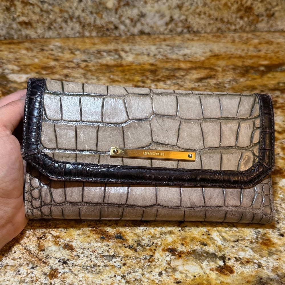 Brahmin Snakeskin Wallet